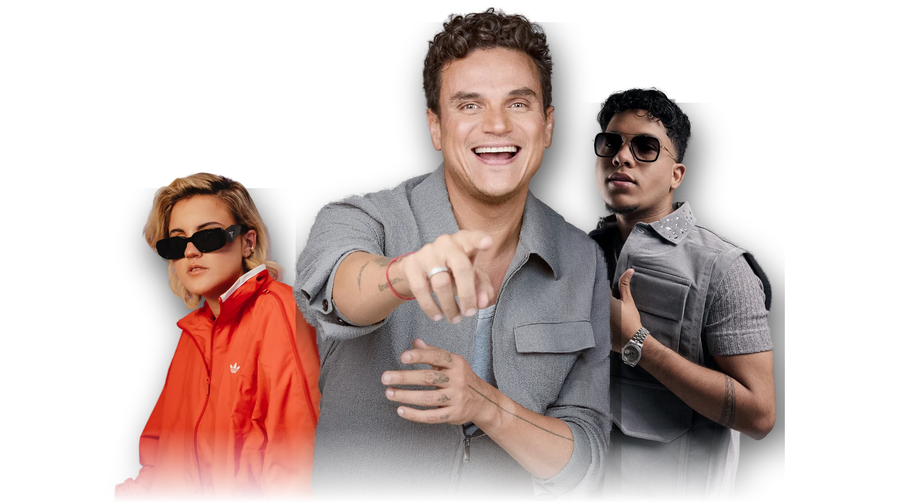 Silvestre Dangond, Yourboyfriend y Luister La Voz